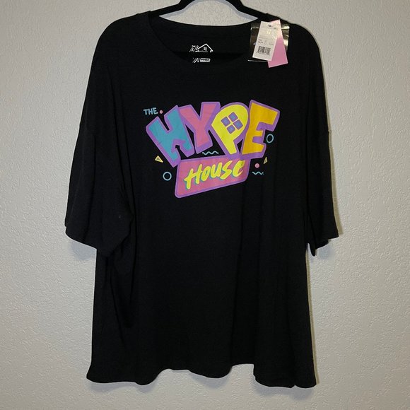 NWT Unisex Hype House Tshirt 3X Short Sleeve - Picture 1 of 5